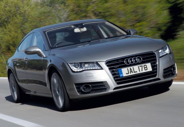 Audi's A7 Sportback may look familiar from the front...