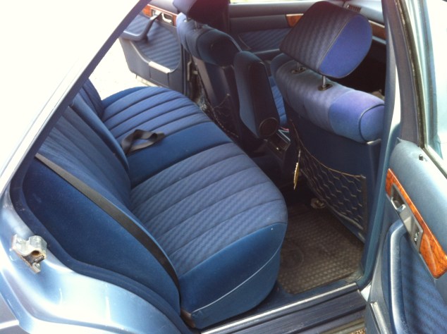 Generous rear passenger seats make for a comfortable ride