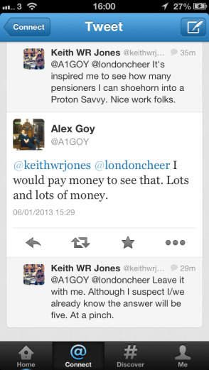 XCAR's Alex Goy throws down the gauntlet. And promises cash.