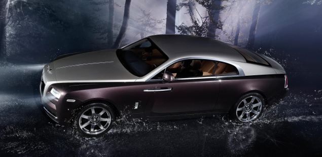 Wraith is Rolls-Royce's first coupe since the Camargue