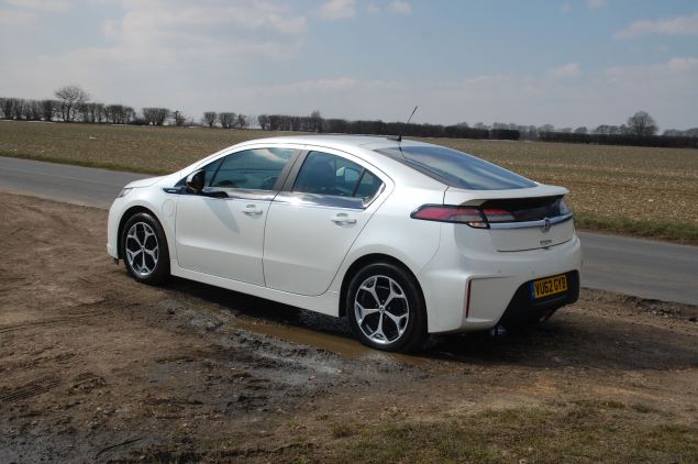There's certainly no mistaking the Ampera for a Prius
