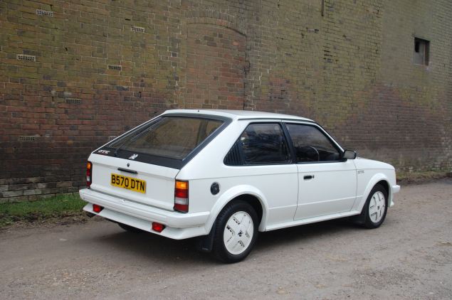Under-bumper spoiler and black screen surround mark out the Astra GTE