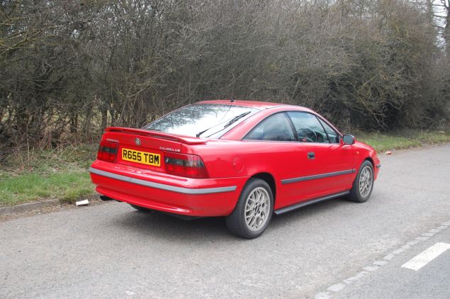 Elegant styling and tapering glasshouse gave the Calibra world beating aerodynamics when new in 1989
