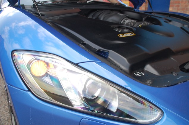 The Maserati's 4.7-litre V8 provides epic performance with a soundtrack to match