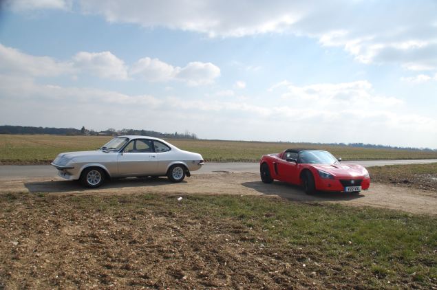 Fast Vauxhalls old and more recent: High Performance Firenza 'Droop Snoot' and VXR220