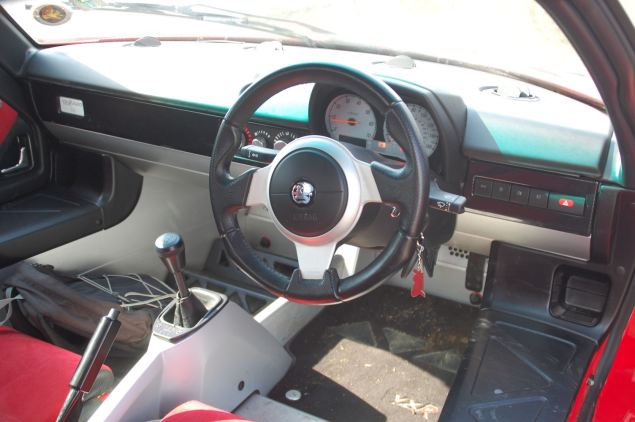 Lotus Elise origins most obvious inside the VXR220