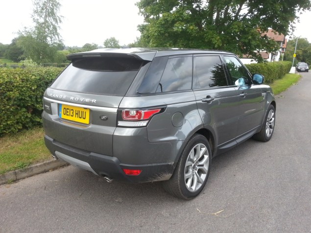 Jaguar Land Rover JLR Experience Day September 2013 Hampton Manor Keith Jones Oliver Hammond - new Range Rover Sport SDV6 HSE