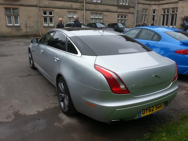 Jaguar Land Rover JLR Experience Day September 2013 Hampton Manor Keith Jones Oliver Hammond - XJL Supercharged V8
