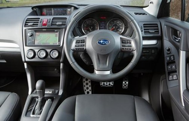 Subaru Forester D XC road test review Liam Bird Keith Jones Petroleum Vitae blog writer - photo - dashboard