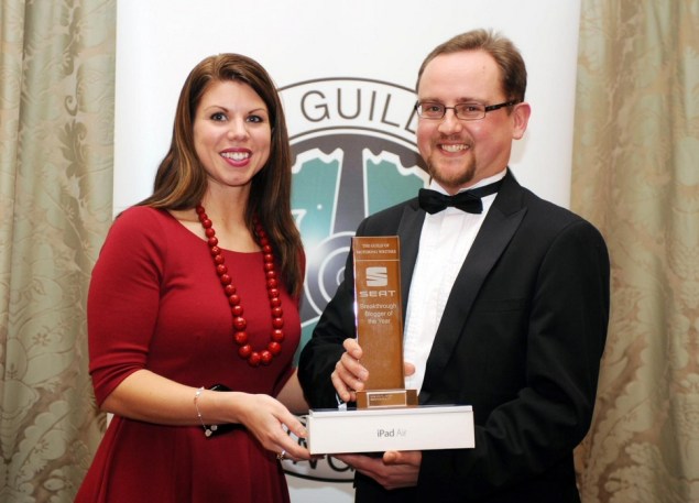 Car Motoring Blogger Chris Auty Driving Spirit wins SEAT GOMW Breakthrough Award 2013 photo6