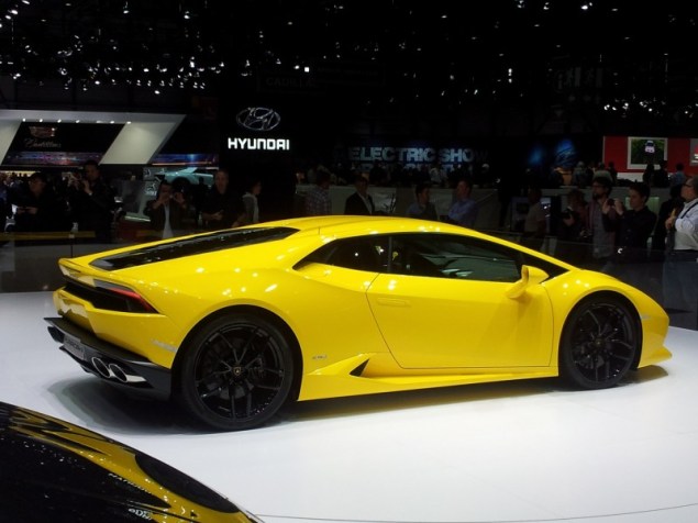 Keith Jones Petroleum Vitae blog - Geneva Motor Show 2014 - Lamborghini Huracan photo