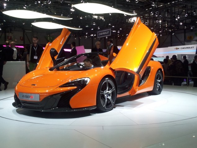 Keith Jones Petroleum Vitae blog - Geneva Motor Show 2014 - McLaren 650S