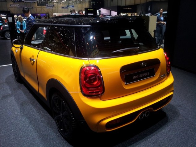 Keith Jones Petroleum Vitae blog - Geneva Motor Show 2014 - new 2014 MINI b