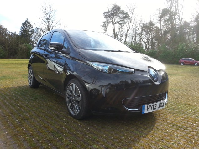 Renault ZOE Kilworth driving day photo February 2014 1