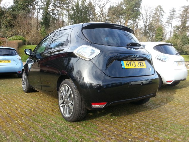 Renault ZOE Kilworth driving day photo February 2014 3
