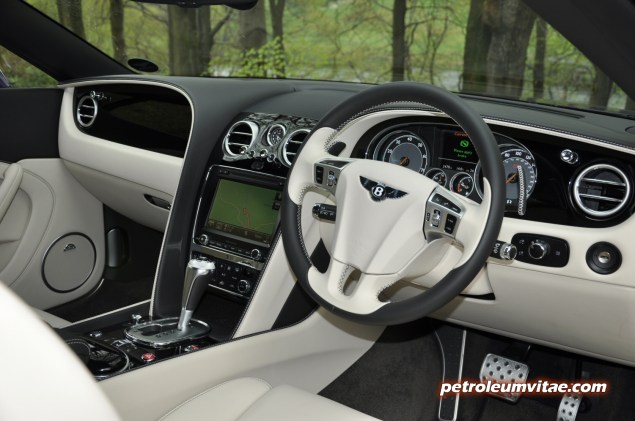 2014 Bentley Continental GTC W12 Speed convertible road test review by Oliver Hammond blogger Keith Jones Petroleum Vitae - photo - dashboard 1