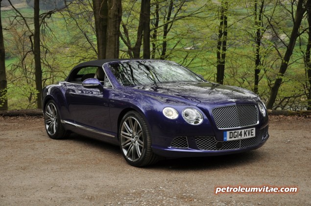 2014 Bentley Continental GTC W12 Speed convertible road test review by Oliver Hammond blogger Keith Jones Petroleum Vitae - photo - front 34a