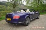 2014 Bentley Continental GTC W12 Speed convertible road test review by Oliver Hammond blogger Keith Jones Petroleum Vitae - photo - rear 34e