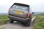 2014-05 New Range Rover SDV8 Autobiography diesel road test review photo - exterior - dales - rear 34d