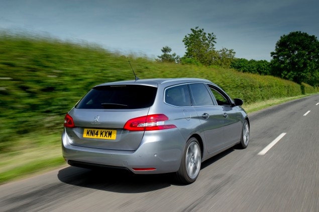 Peugeot 308SW UK launch Sam Sheenan photo