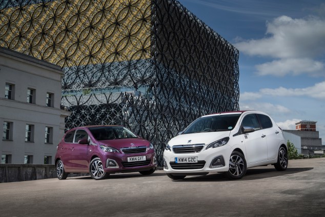 Peugeot 108 launch first drive Sam Sheehan