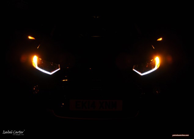 2014 Ford EcoSport 1-litre EcoBoost Titanium UK road test review - photo - lights 3