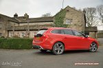 2014 Volvo V60 PHEV Plug-in Hybrid D6 AWD Geartronic R-Design Lux Nav full road test review report evaluation business private mpg sense cost price - Oliver Hammond blogger journalist writer - photo - rear pub