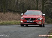 2014 Volvo V60 PHEV Plug-in Hybrid D6 AWD Geartronic R-Design Lux Nav full road test review report evaluation business private mpg sense cost price - Oliver Hammond blogger journalist writer - photo - approaching 3