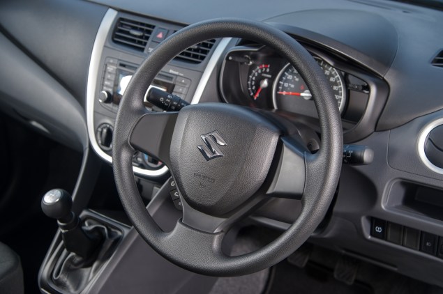 2015 January Suzuki Celerio city car UK launch automotive motoring blogger writer review by Oliver Hammond - photo - dashboard