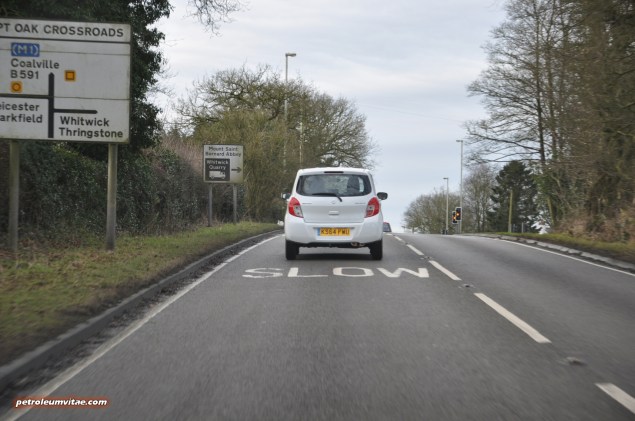 2015 January Suzuki Celerio city car UK launch automotive motoring blogger writer review by Oliver Hammond - photo - en route