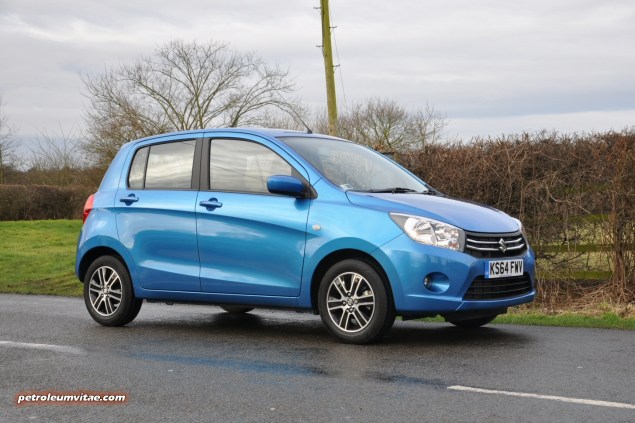 2015 January Suzuki Celerio city car UK launch automotive motoring blogger writer review by Oliver Hammond - photo - side