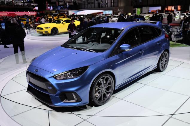 Geneva Motorshow 2015 new Ford Focus RS