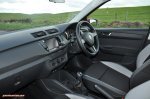 2015 new third gen Skoda Fabia hatchback 1.4 TDI SE full road test review evaluation motoring journalist Oliver Hammond - wallpaper photo - cabin