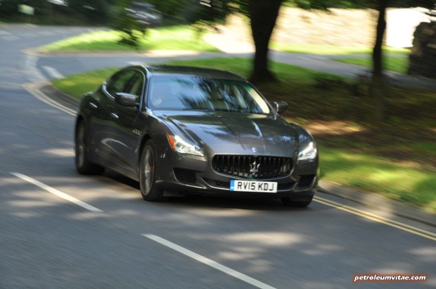 2014-15 6th generation Maserati Quattroporte GTS road test review report compare rivals blog journalist Hammond gallery photos wallpaper spec - driving4