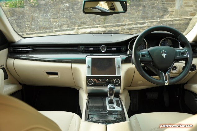 2014-15 6th generation Maserati Quattroporte GTS road test review report compare rivals blog journalist Hammond gallery photos wallpaper spec - interior quality Fiat Chrysler