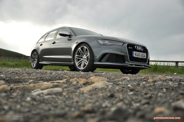 2015 Audi RS6 C7 Avant full road test review report group test comparison M5 E63 XFR-S Sportbrake estate journalist writer motoring freelance Hammond blogger wallpaper - front 34d