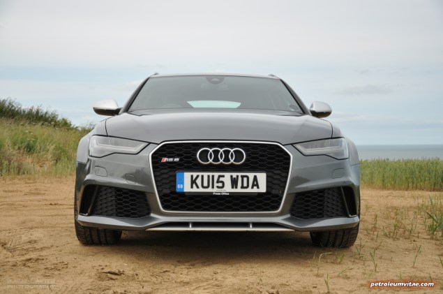 2015 Audi RS6 C7 Avant full road test review report group test comparison M5 E63 XFR-S Sportbrake estate journalist writer motoring freelance Hammond blogger wallpaper - quattro grille