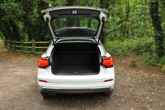 Audi Q2 2.0 TDI quattro S tronic 150PS road test review wallpaper gallery UK leasing deals offers PCH - Oliver Hammond boot space dimensions size litres