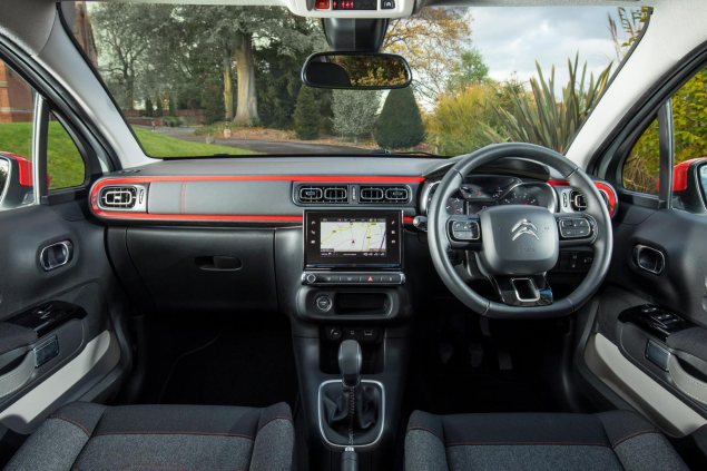 Danni Bagnall motoring writer road test review new Citroen C3 Flair - interior