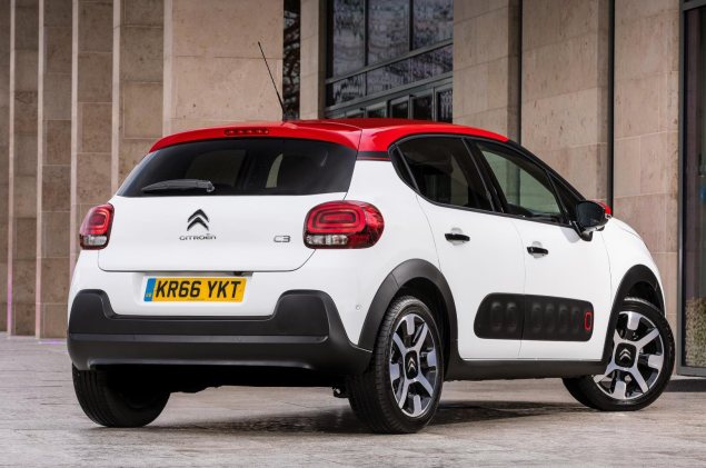 Danni Bagnall motoring writer road test review new Citroen C3 Flair - rear 34