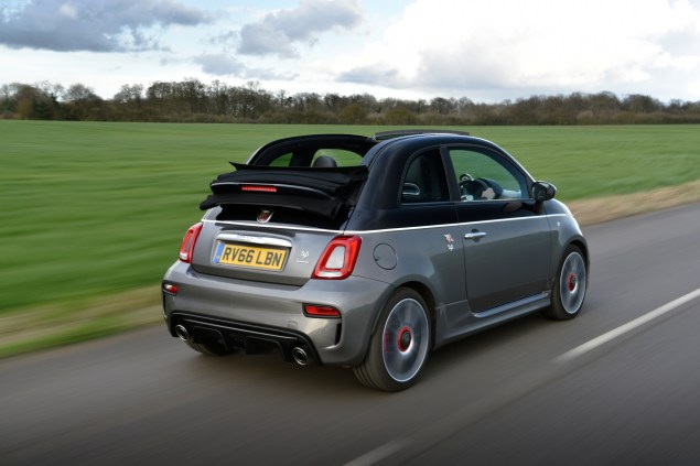 Abarth 595c rear