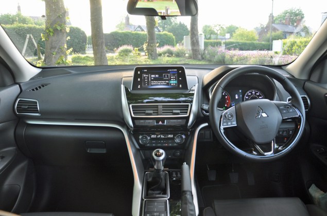 Mitsubishi Eclipse Cross 4 1.5 petrol manual 2WD road test review Oliver Hammond white interior